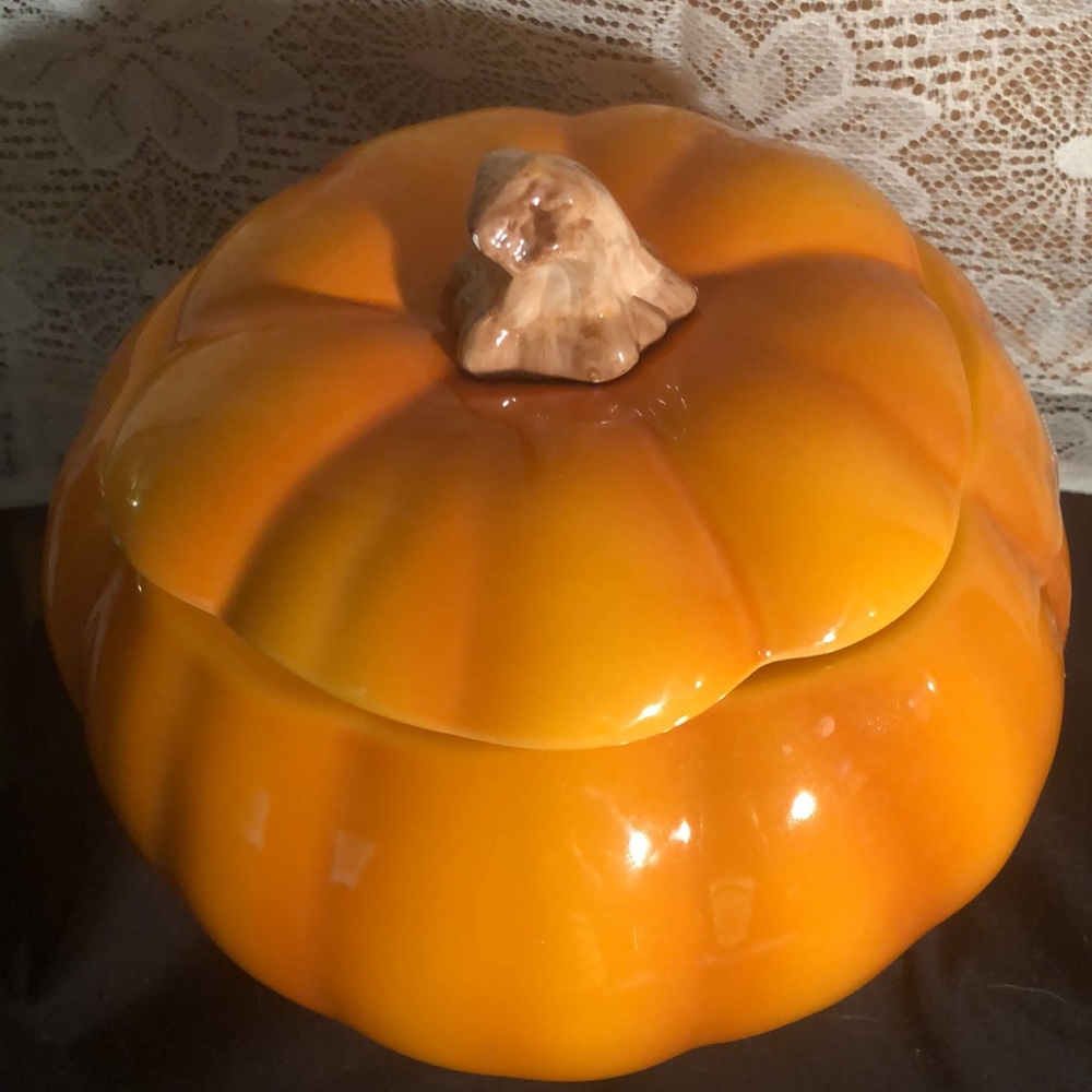 Cookie Jar  Large Pumpkin
